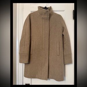 J. CREW Nello Gori Toscana Coat in Italian Stadium-Cloth Wool Blend Size 2